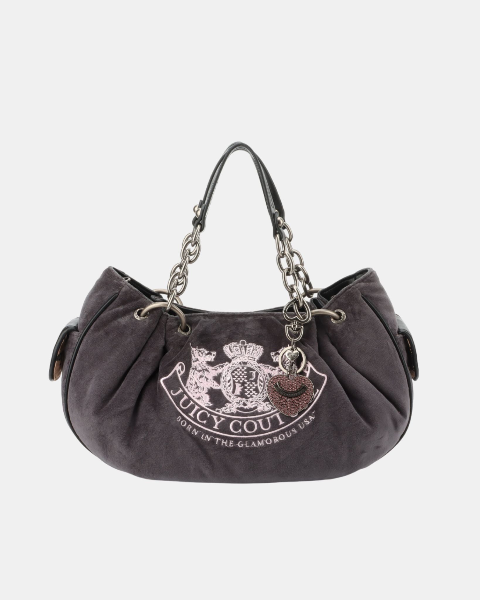 Daydreamer Doubble Handle Medium Bag in Grey - Juicy Couture Scandinavia