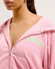 Nala Collegate Oversized Cropped Hoodie - Juicy Couture Scandinavia