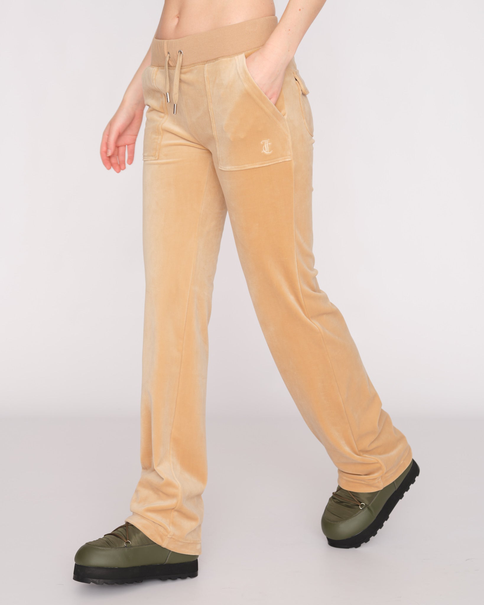 Classic Velour Del Ray Pant Nomad - Juicy Couture Scandinavia