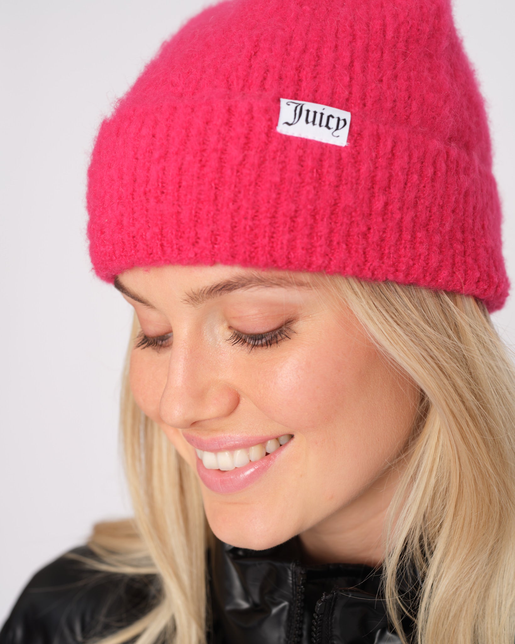 Anvers Knit Beanie Pink Glo - Juicy Couture Scandinavia