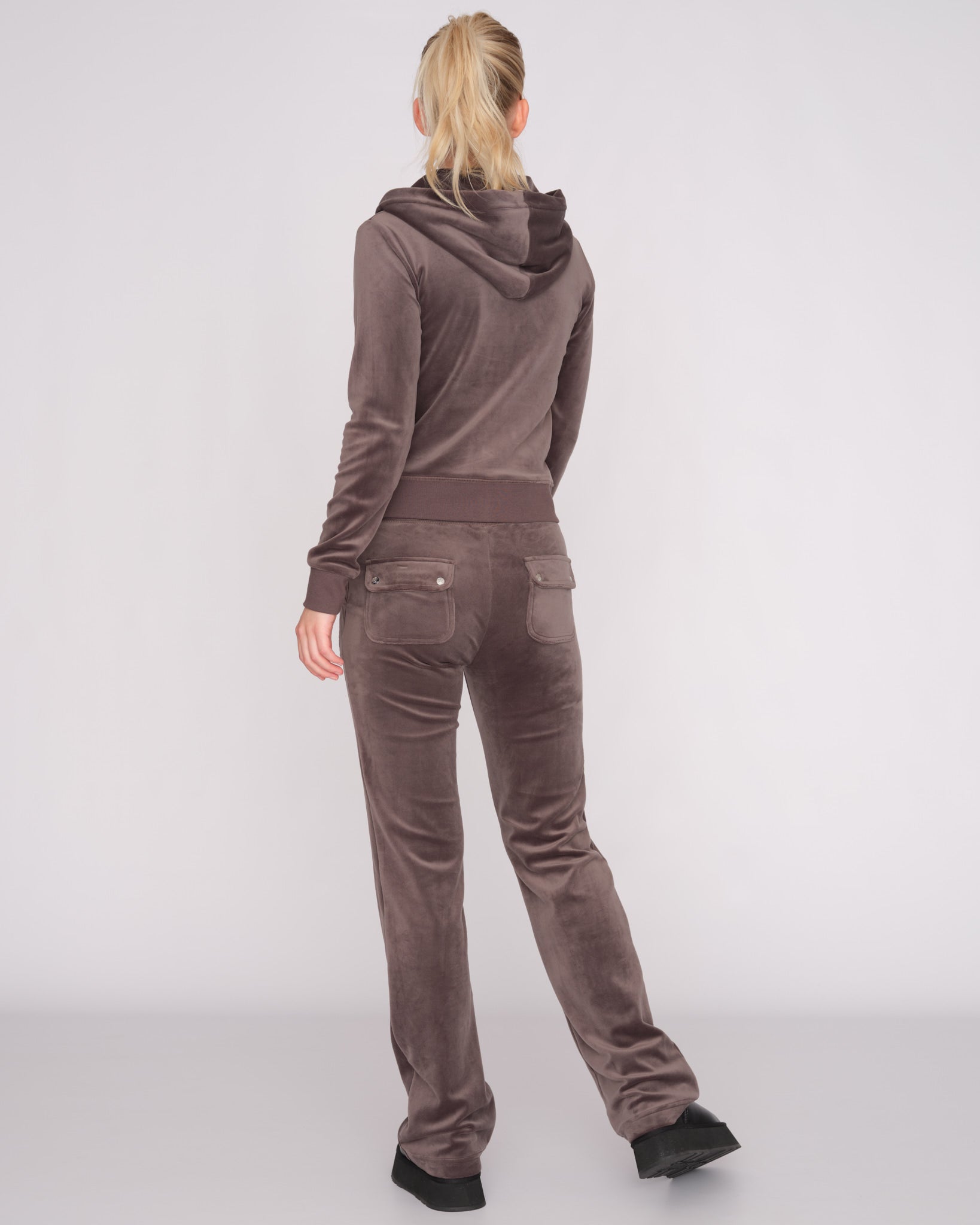 Classic Velour Robertson Zip Hoodie Top Hat - Juicy Couture Scandinavia
