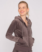 Classic Velour Robertson Zip Hoodie Top Hat - Juicy Couture Scandinavia