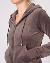 Classic Velour Robertson Zip Hoodie Top Hat - Juicy Couture Scandinavia