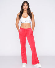 Heritage Caisa Ultra Low Rise Pant Astor Red - Juicy Couture Scandinavia