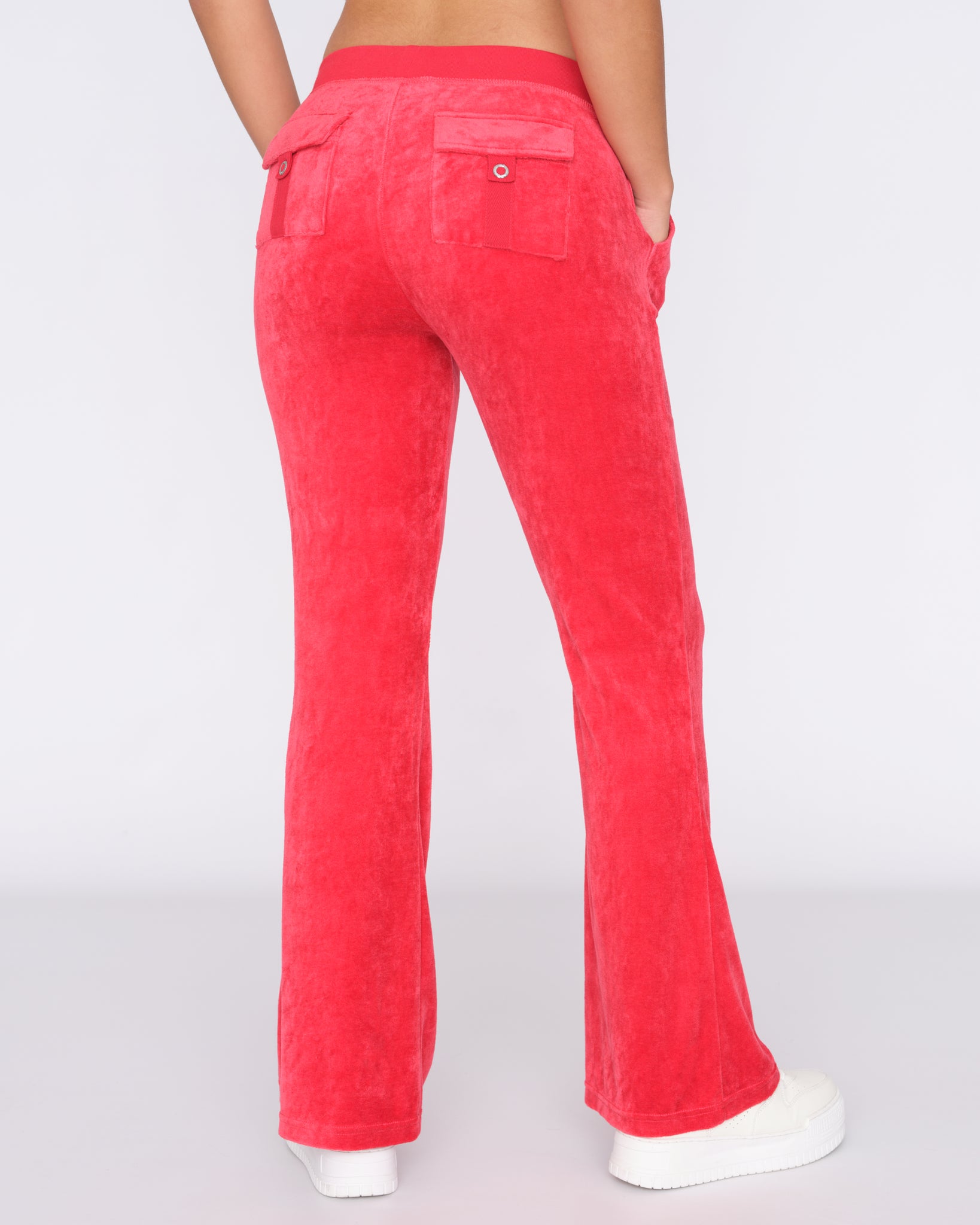 Juicy Couture Heritage Caisa Ultra Low Rise Pant Astor Red