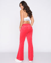 Heritage Caisa Ultra Low Rise Pant Astor Red - Juicy Couture Scandinavia