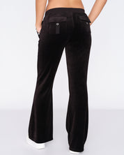 Heritage Caisa Ultra Low Rise Pant Black - Juicy Couture Scandinavia