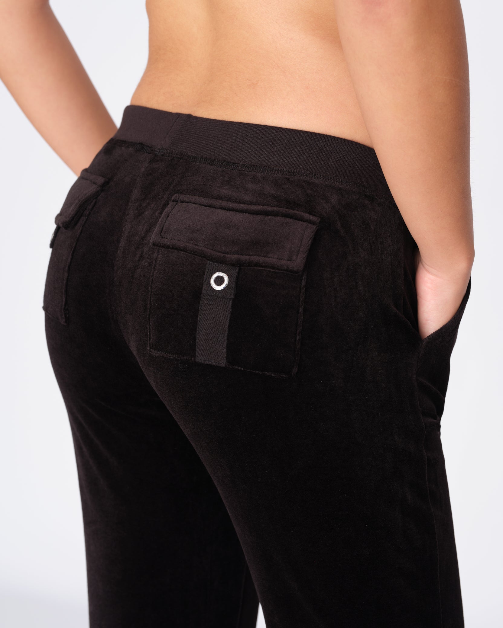 Heritage Caisa Ultra Low Rise Pant Black - Juicy Couture Scandinavia