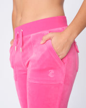 Classic Velour Del Ray Pant Nostalgia Pink - Juicy Couture Scandinavia