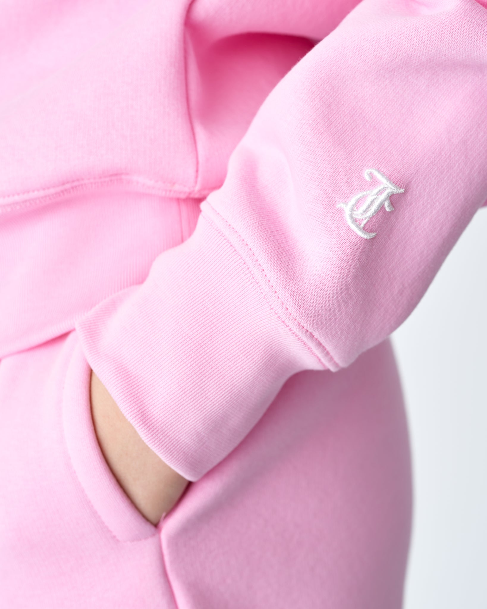 Recycled Ally Sweatshirt Sachet Pink - Juicy Couture Scandinavia