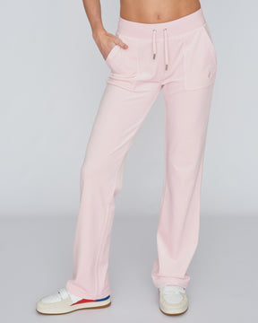 Classic Velour Del Ray Pant Almond Blossom - Juicy Couture Scandinavia