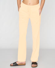Tina Diamante Classic Velour Pant Beach Sand - Juicy Couture Scandinavia