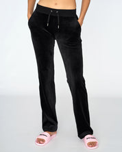 Classic Velour Diamante Del Ray Pant Black - Juicy Couture Scandinavia