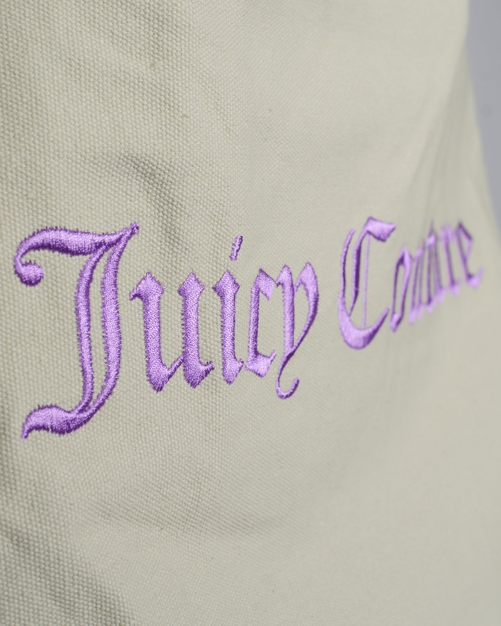 Canvas Shopper Greige - Juicy Couture Scandinavia
