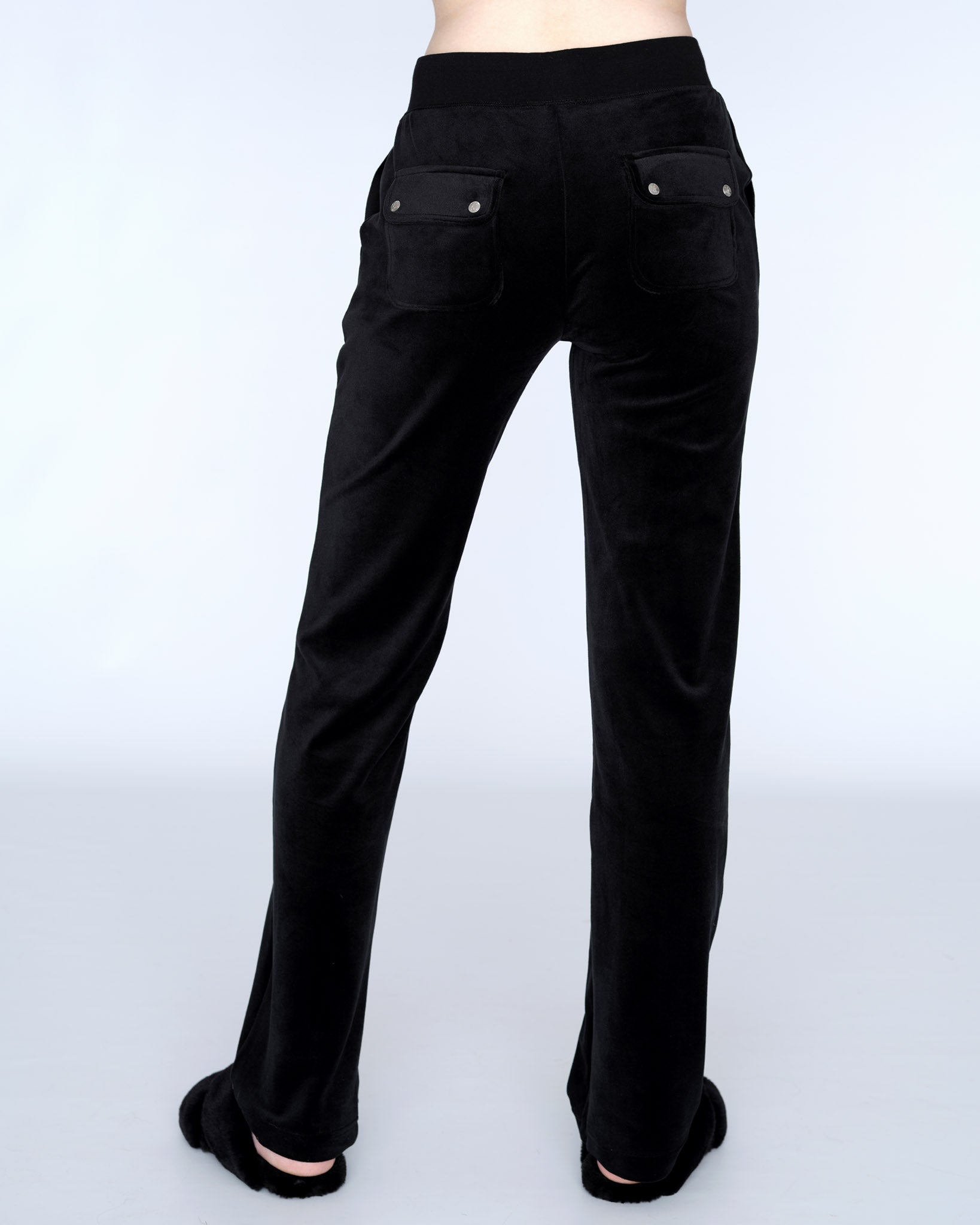 Classic Velour Del Ray Pant Black - Juicy Couture Scandinavia