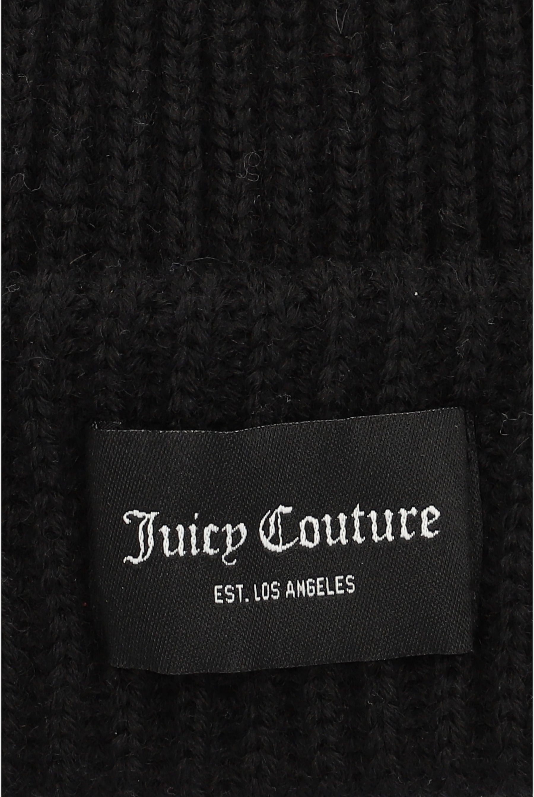 Malin Chunky Knit Beanie Black - Juicy Couture Scandinavia