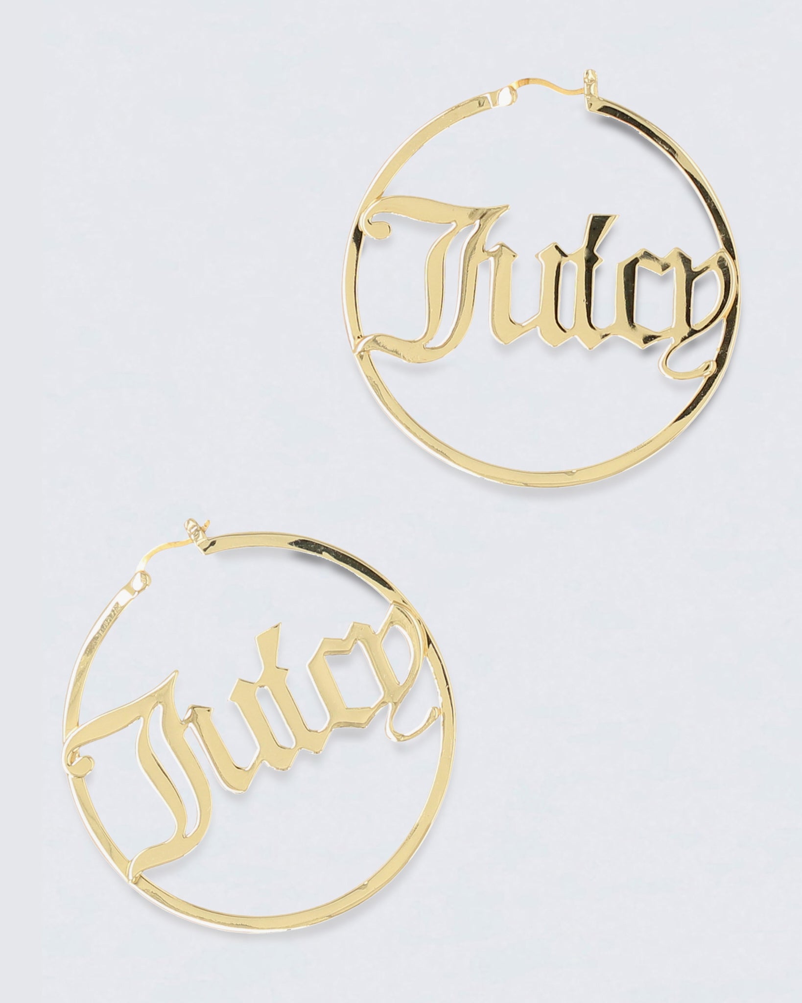Eva Maxi Hoops Earrings 18ct Yellow Gold - Juicy Couture Scandinavia