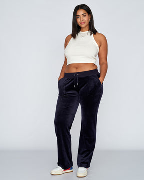 Classic Velour Del Ray Pant Night Sky - Juicy Couture Scandinavia