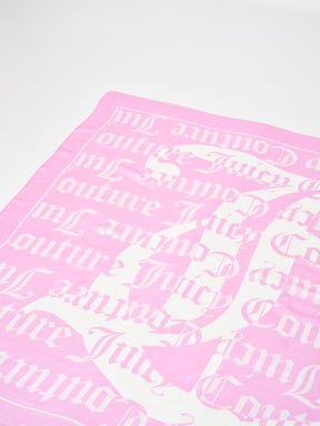 Tulip Foulard 140x140 Scarf Pink - Juicy Couture Scandinavia