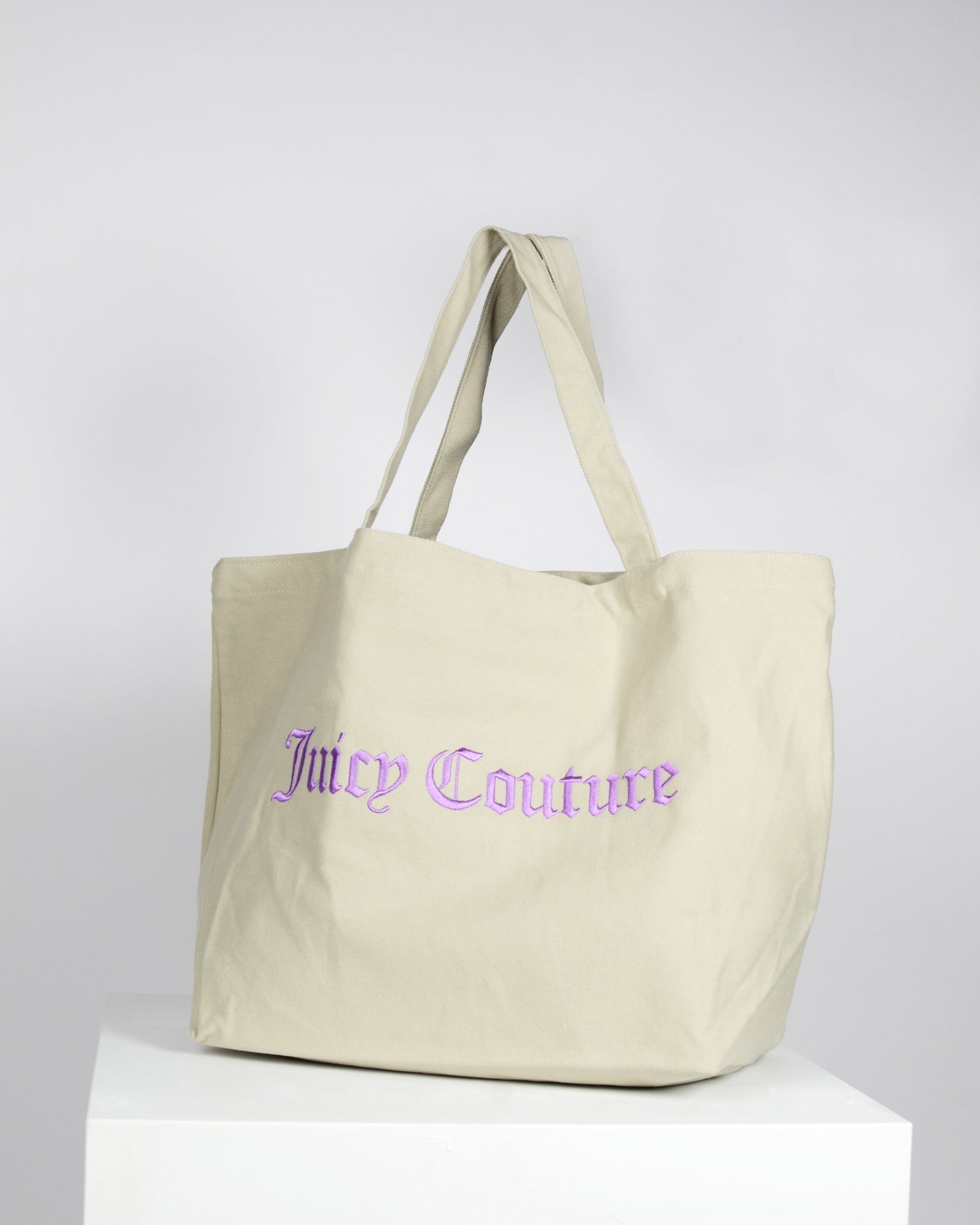 Canvas Shopper Greige - Juicy Couture Scandinavia